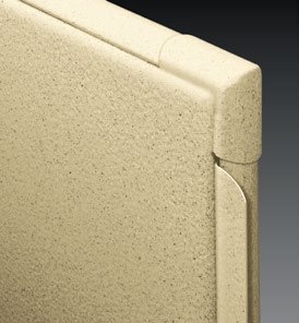 Powder-coated steel material