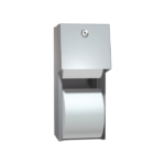 Toilet Tissue Dispenser - Twin Hide-A-Roll - Surface Mounted
