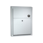 Sanitary Waste Disposal - Dual Access - Partition Mounted