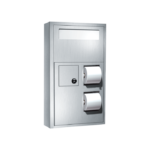 Toilet Tissue Dispenser & Sanitary Napkin Disposal - Surface Mounted