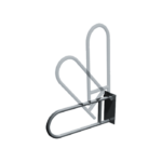 Exposed Flange (1-1/2" O.D) Smooth - Swing Up Grab Bar