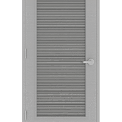 Metal Door With Louver